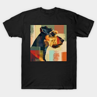 Airedale Terrier in 80's T-Shirt